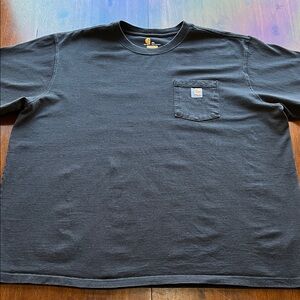 Carhartt Men's Black Pocket T-Shirt Size 3XL